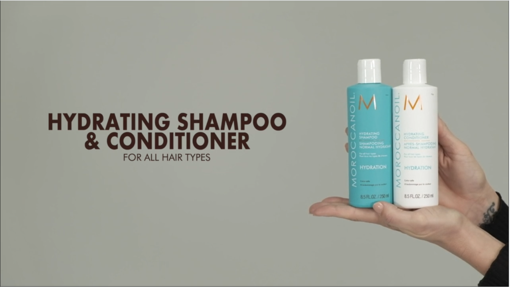 Shampoo e balsamo idratante