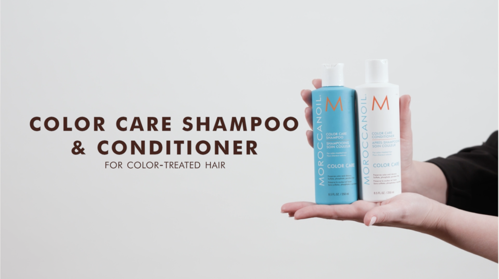 Kleurverzorgende shampoo en conditioner